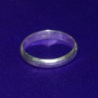 Plain Band Silver Ring