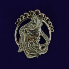 Cloaked Fairy Pendant