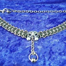 Pentacle and stainless steel ball choker